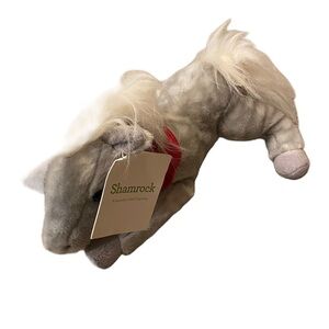 Vintage Wells Fargo Shamrock Legendary Horse Plush NEW Stuffed Animal Toy Kids